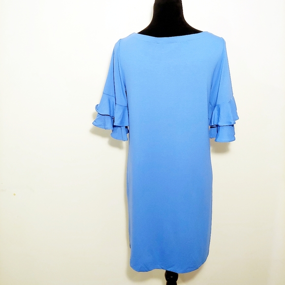 Lilly Pulitzer Lula Dress Coastal Blue - Picture 7 of 10